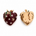 Retro Strawberry Button Cover