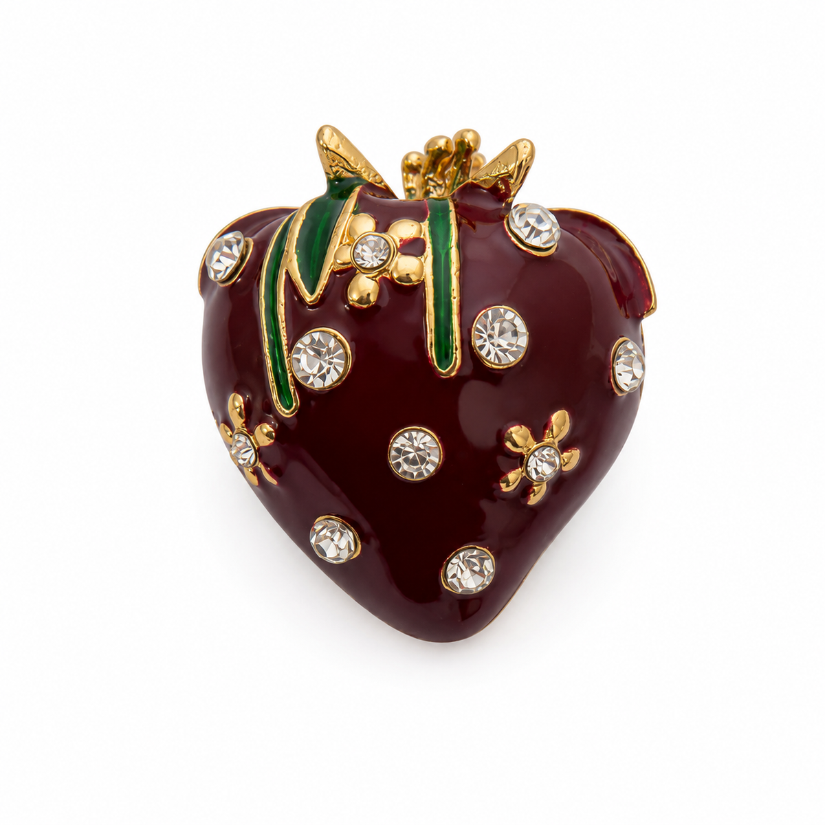Retro Strawberry Button Cover